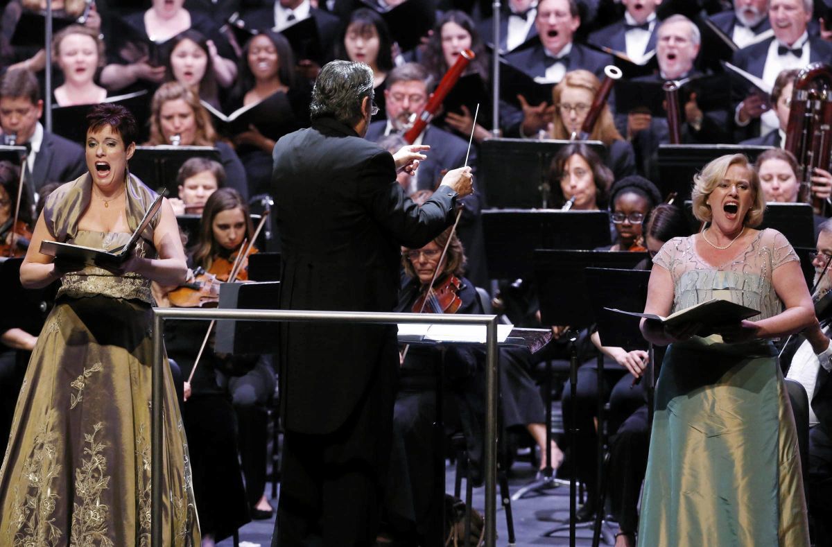 57. Hear two symphonies